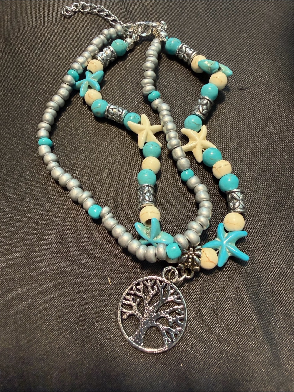 BUY NOW . Beaded Anklet/Bracelet with Extension. NEW. Choice of 1. BUY NOW - Picture 5 of 5